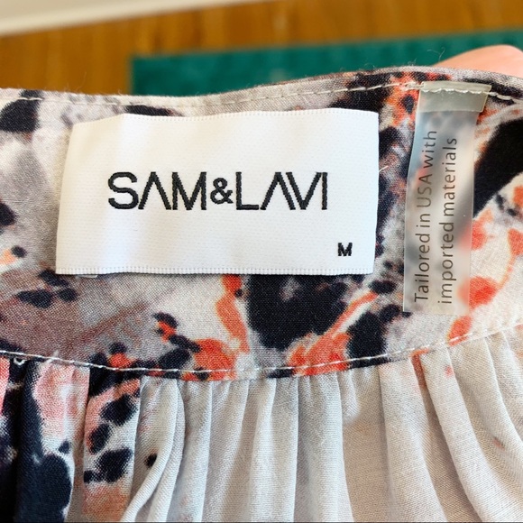 Sam & Lavi Floral Slit Front Maxi Skirt - Picture 9 of 12